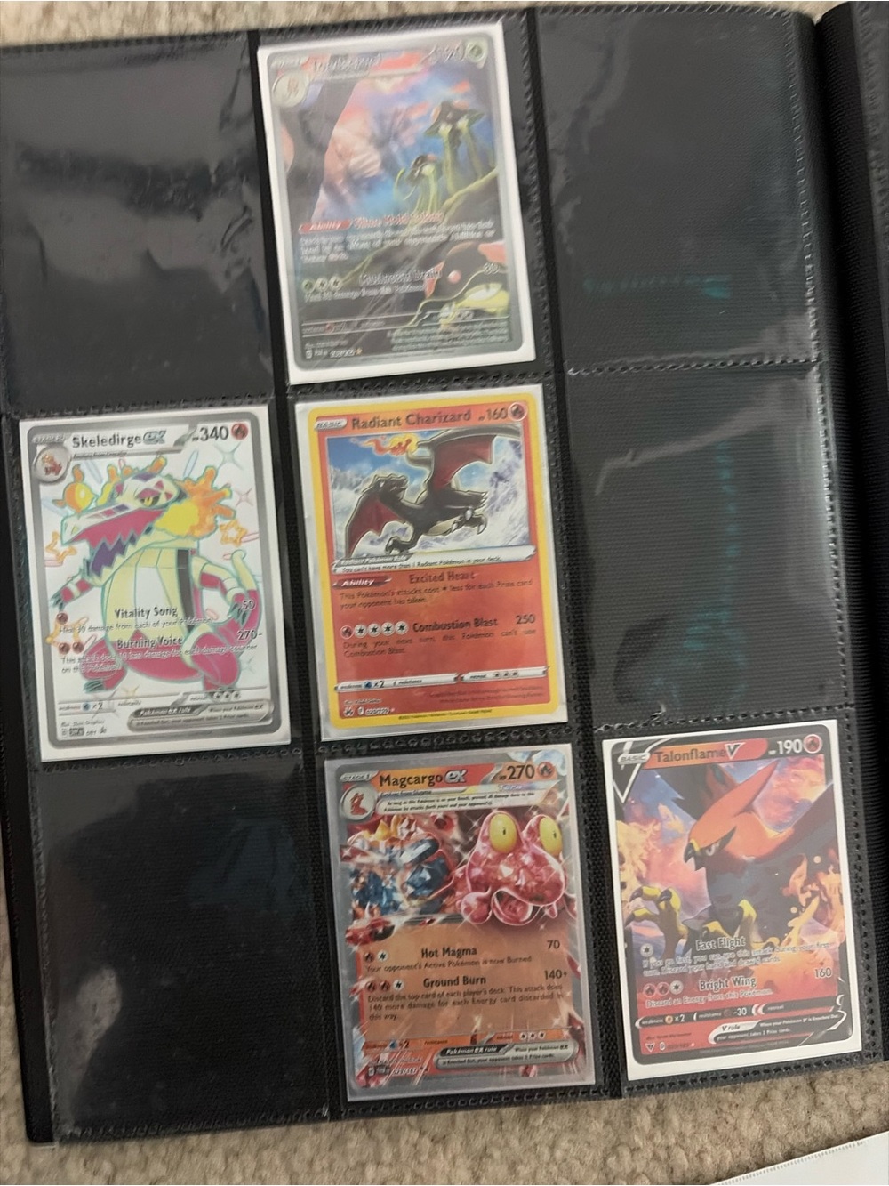 Pokemon Card Binder RARE cards, collectibles